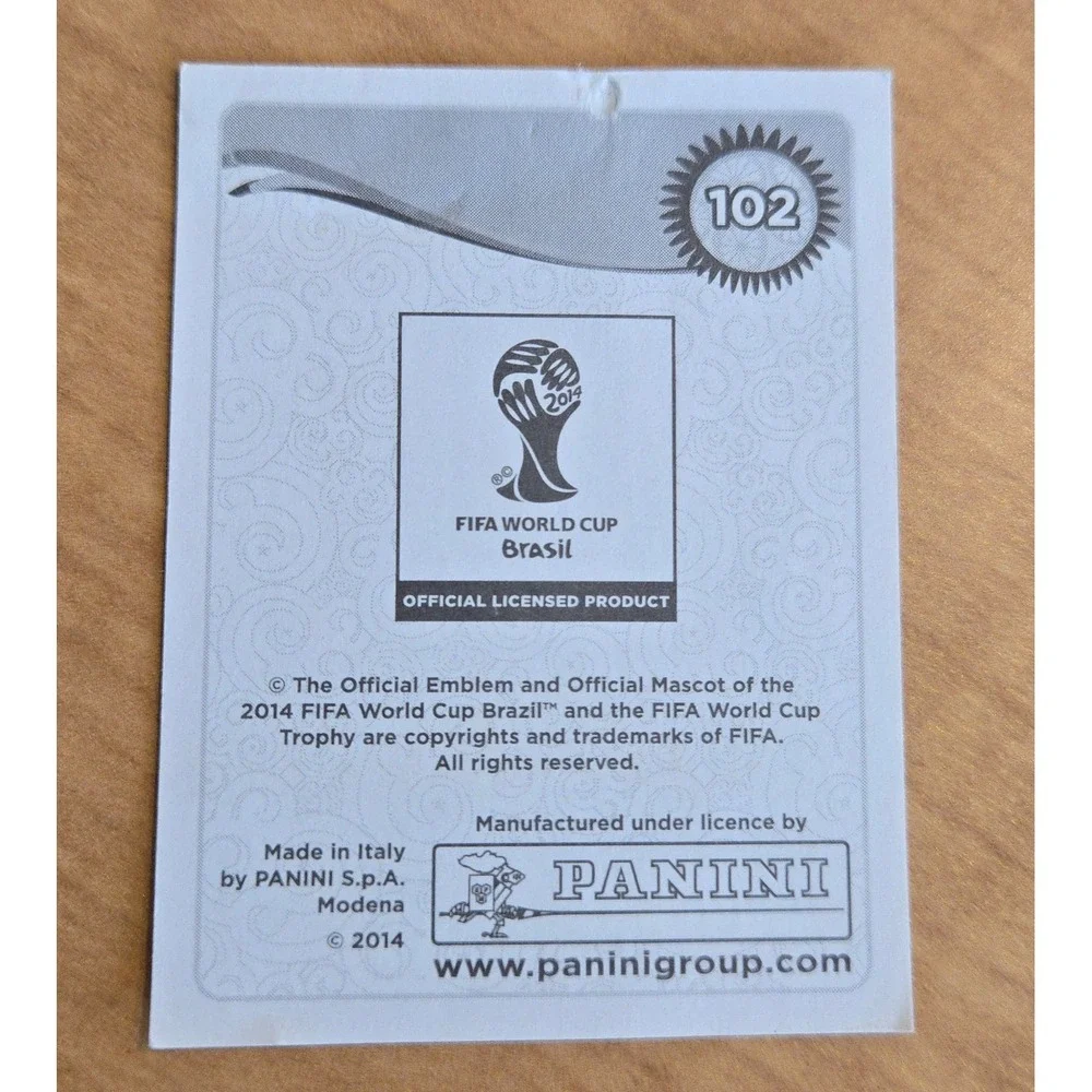PANINI - FIFA World Cup Brazil 2014 - PICK ANY 10 STICKERS FROM THE LIST